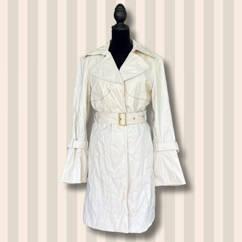 Secondhand Hilary Radley Shiny Trench Coat